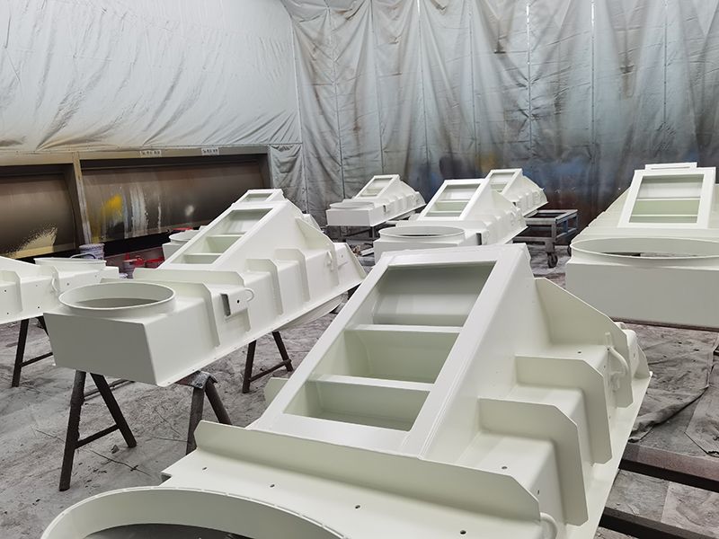 振动机械设备钢结构部件