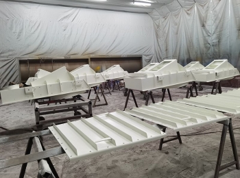 振动机械设备钢结构部件