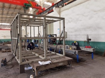 大型金属结构件焊接加工