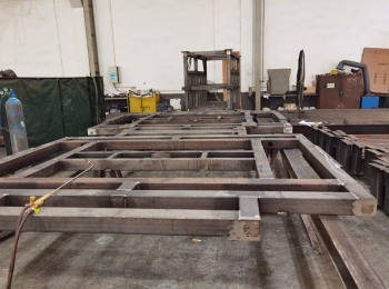 玻璃生产线配套装备焊接加工