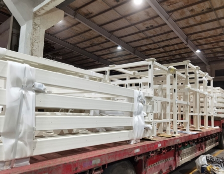 Finished product delivery site